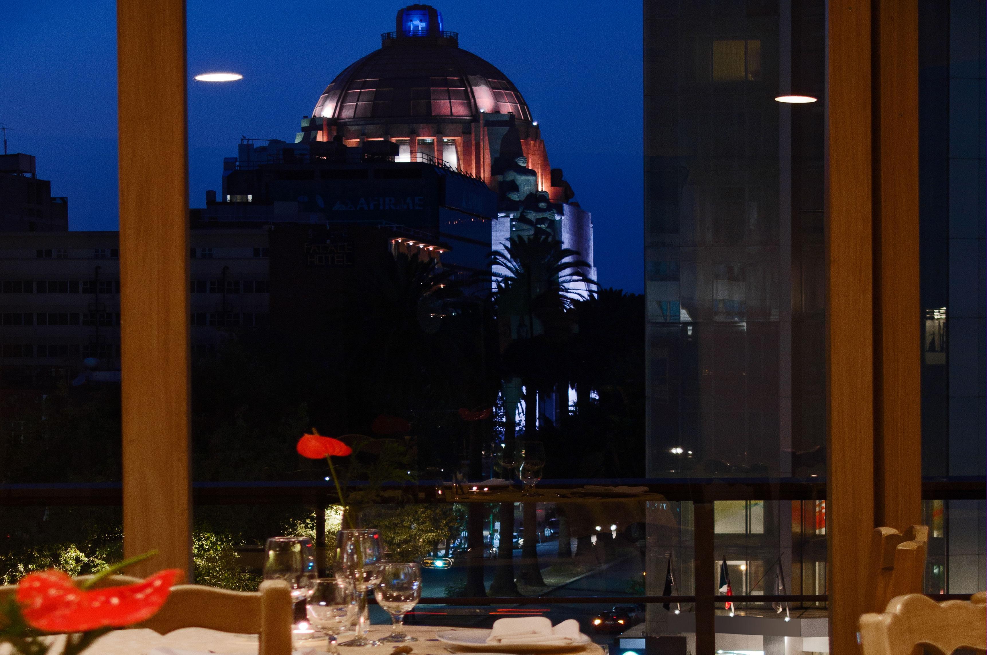 فندق فييستا أمريكانا ريفورما مدينة مكسيكو المظهر الخارجي الصورة View from the restaurant